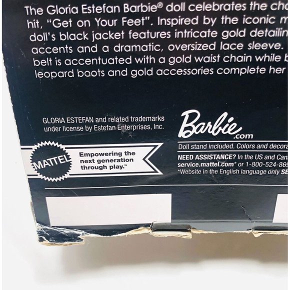 Mattel -Gloria Estefan Fashion Doll - Barbie Signature ( New Other ) Model HCB85 - Picture 4 of 7